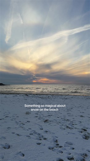 The Magic of Snow on the Beach This Summer