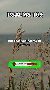 Psalm 109 | When People Turn Against You, God Stands With You #bibleverse #psalms109