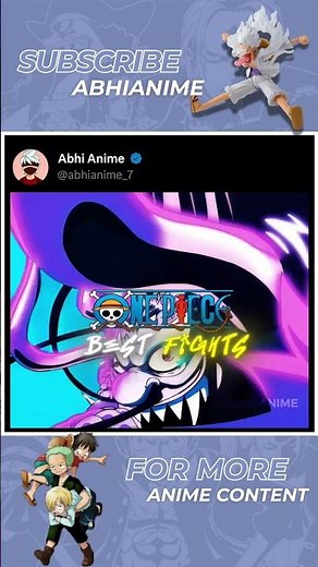 One Piece Best Fight Scene Ever 👒⚔️💯