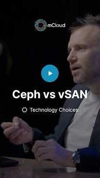 Ceph vs. vSAN