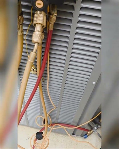 maintenance to condenser unit, 5 ton R-410A Lennox