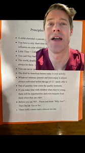464K views · 13K reactions | Which line is most meaningful for you? Screenshot opportunity at 45 seconds. Thank you to the random stranger who changed my family’s life by having the courage to share this list out of the blue 﫶 #parenting #fatherhood #motherhood #girldad #boydad | J Mack Slaughter Jr | Facebook