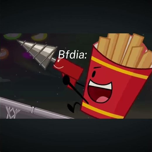 Fries in bfdia vs tpot #bfdi #tpot #fries #bfb #bfdi #comedyvideos #pov #🍟 #shorts #fyp #recommended