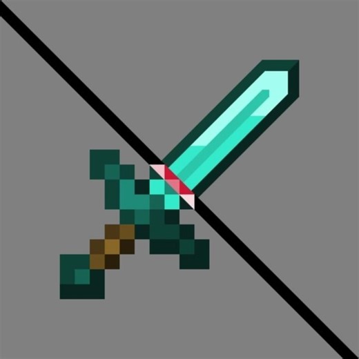 Vanilla vs. HD Diamond Sword | Minecraft