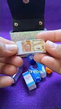 what's in my bag | tiny handbag #shorts #viral #trending #tinybag #minibag