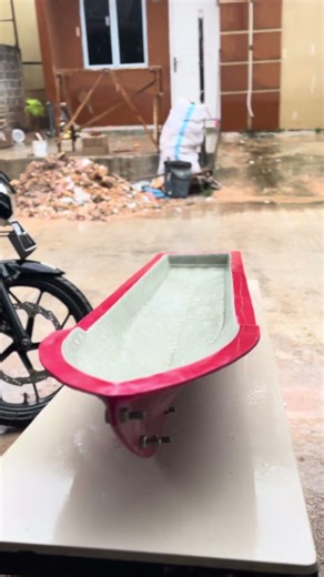 Update hasil pengecoran body kapal remote fiberglass #diyrcboat #rcboatbatam