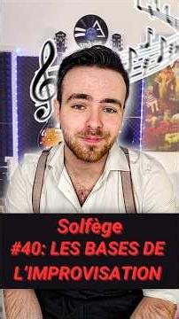 Le Solfège en 1 Minute #40: LES BASES DE L'IMPROVISATION ! #musique #solfege #solo