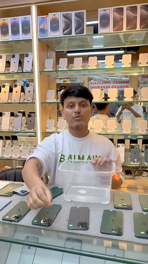 পানির ভিতরে চলছে iphone😍 13 pro max super offer￼ 🔥 | MJ Mohammad Jobayer