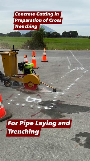 Concrete Cutting and Pipe Laying for Traffic Signalization Project #reelsfyp #reelsvideoシ #fbreels #fbreelsvideo #fbreelsfypシ゚viral #everyone #friends #followers | Road Traffic