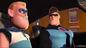 Watch 'Let go of my cape!' | The Incredibles Clip