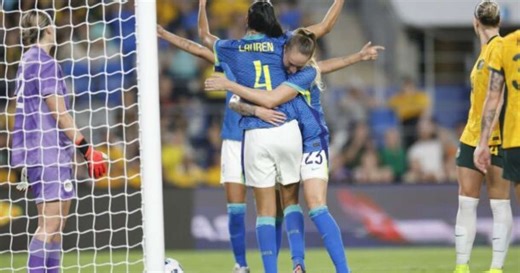 Renovada, Seleção feminina do Brasil volta a vencer a Austrália