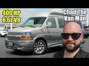 1 Owner CUSTOM VAN! 2022 Chevrolet 7 Passenger Travel Van | Chad The Van Man