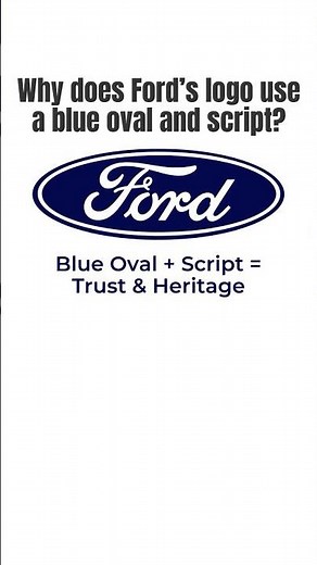 The Hidden Meaning in the Ford Logo | #shorts