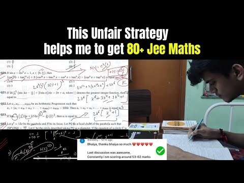 You Can Score 40+ Easily l Toughest Shift-Cooked With this Strategy#jee#mains#strateg#maths#eduniti