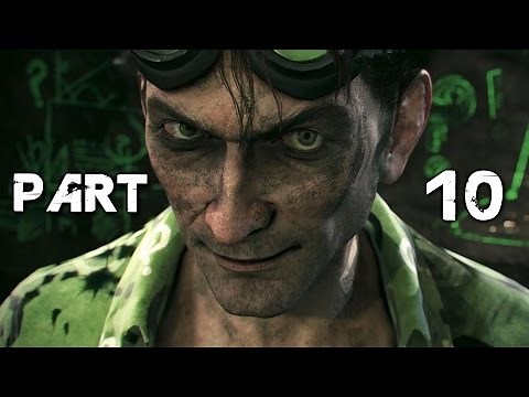 Batman Arkham Knight Walkthrough Gameplay Part 10 - Riddler (PS4)