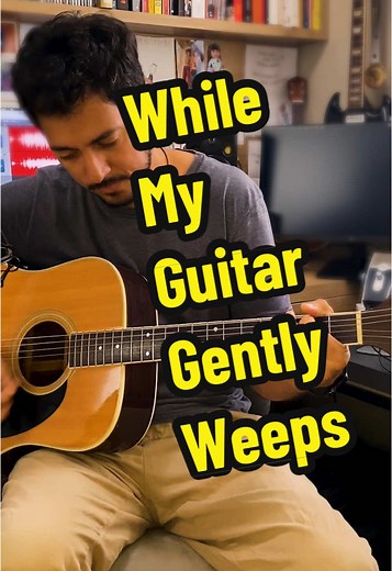 While My Guitar Gently Weeps Guitar Cover