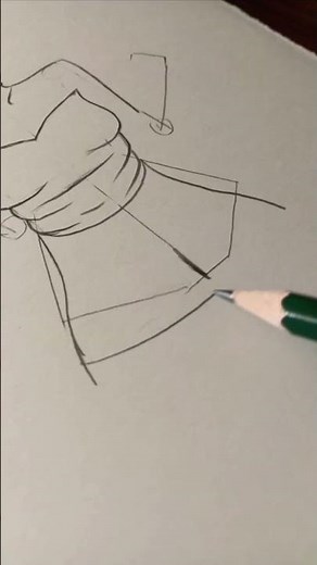 how to draw anime girl full body step by step | how to draw a girl body #shorts #art #viral #drawing