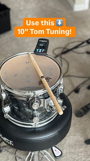 Ryan Prim on Instagram: "10” Tom Tuning! This maple PDP cx series tom sings 🤯 Drum heads: Batter: Remo Vintage Clear Emperor Resonant: Remo Ambassador @pdpdrums"