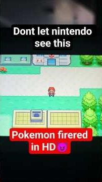 How to Play Pokémon fire red in Super HD😲🔥🔥 #pokemon #gba #retro