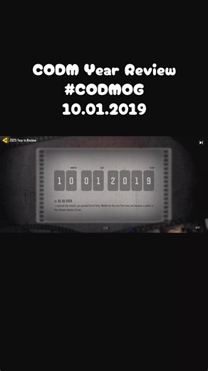 Call of Duty Mobile Year Review Highlights