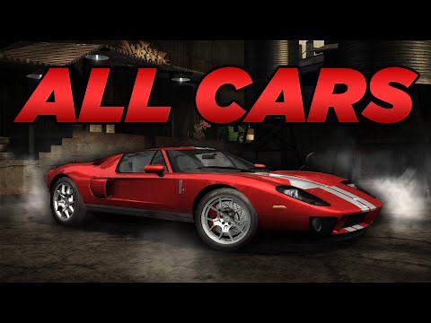 NFS Most Wanted '05 - All Cars (+Bonus Cars) 1080p60