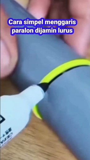 simple technique for lining PVC pipes #carpentrytechniques