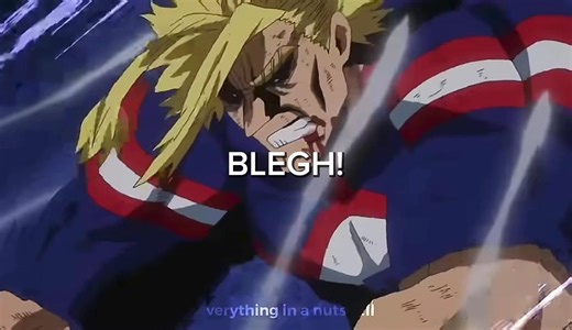 All Might Tribute: Celebrating Heroic Moments in MHA