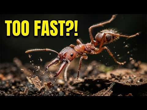 This Ant Launches Itself Using Its Jaws