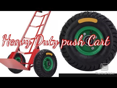 How to make heavy duty push cart Trolley