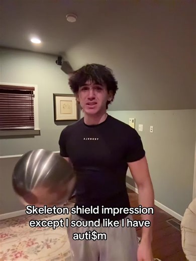 Skeleton Shield Impression: Unique Autistic Twist