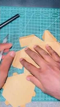 Polygon Box making #diy #viral #highlights