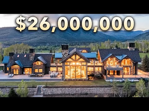 Inside a $26,000,000 Off Grid Mega Mansion in Utah!