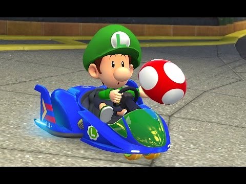 Mario Kart 8 Deluxe - 200cc Bell Cup (Baby Luigi Gameplay)
