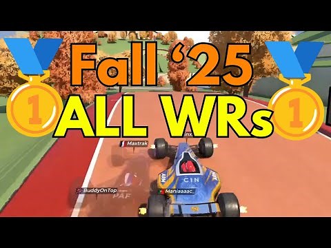 Fall 2025 ALL Campaign World Records - Trackmania WR Ghosts