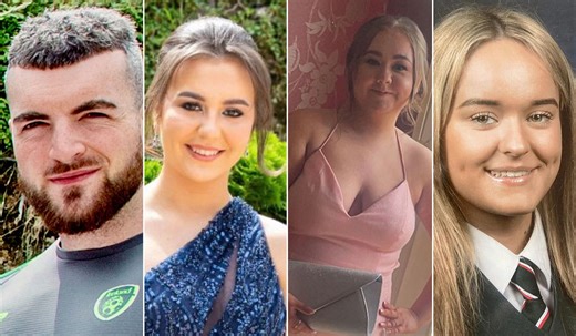 Treacherous road conditions after 'torrential' rain contributed to horror Tipperary crash which killed four teens, inquest hears