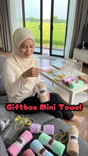 Creative Mini Towel Gift Box Ideas