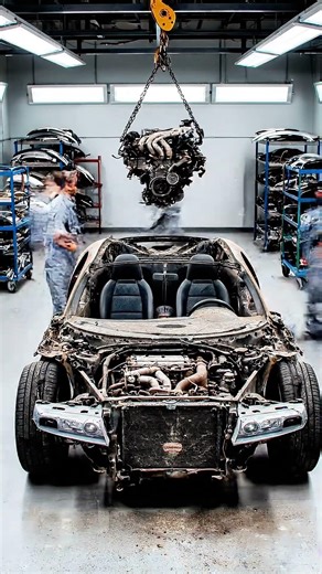 Scrapyard Bugatti Restored in Hyper-Speed | Full Time-Lapse Rebuild