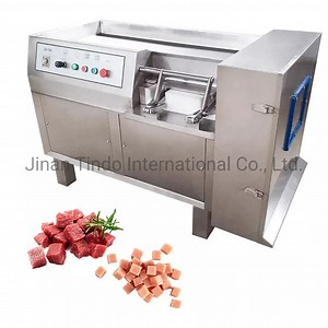 [Hot Item] Commercial Electric Industrial Beef Dicer Diced Frozen Chicken Pork Meat Cube Cutting Machine