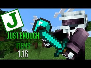 Tutorial Como Instalar Just Enough Items (JEI) MOD Para Minecraft 1.16.3