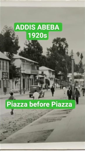 Rare 1920s Footage of Early ADDIS ABEBA before Piazza#vintage #addisababa #ethiopia