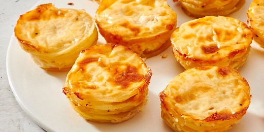 Muffin Tin Potatoes Gratin