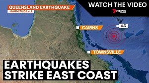 Earthquakes hit North Queensland and northern New South Wales