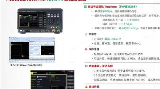 FG33500函数发生器全景展示{实操}