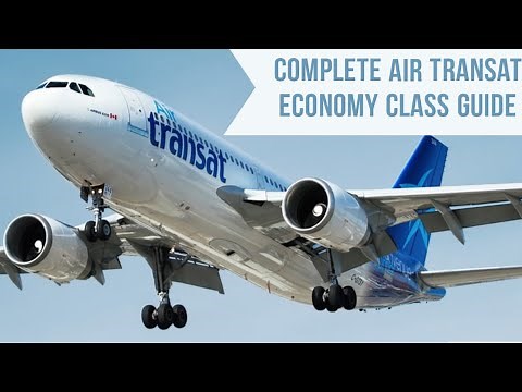 Complete Air Transat ECONOMY Class Review Guide!
