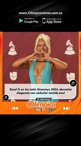 Karol G luce seductor vestido azul turquesa en los Latin Grammys 2024Tal como en otras premiaciones, Karol G no defraudó y como la estrella que es, deslumbró en su paso por la red carpet de los Latin Grammys 2024 luciendo un vestido en color azul turquesa que presentaba un diseño drapeado. Abierta de una pierna, con un escote en V pronunciado que llegaba hasta el ombligo, En conclusión podemos decir que sin importar la ocasión, Karol G tiene el don de brillar y ser una de las mejores vestidas. |