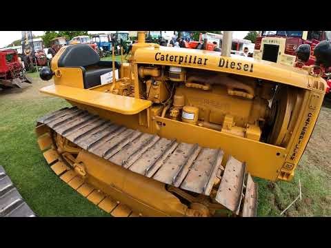 1955 Caterpillar D2 4.1 Litre 4-Cyl Diesel Crawler Tractor (30 HP) Stradsett Park Vintage Rally 2025