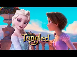 Princesses Elsa is reunited with Rapunzel | Frozen 3 [Tangled Fanmade Scene]