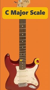 C Major Scale – 1 String 🎸