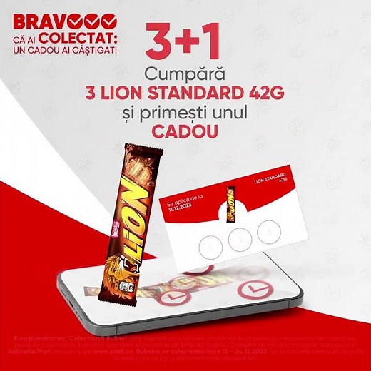 Colectează buline cu Profi App!