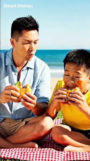 Beach Chicken Burger Recipe in United States | Spicy Mayo & Avocado | Smart Kitchen